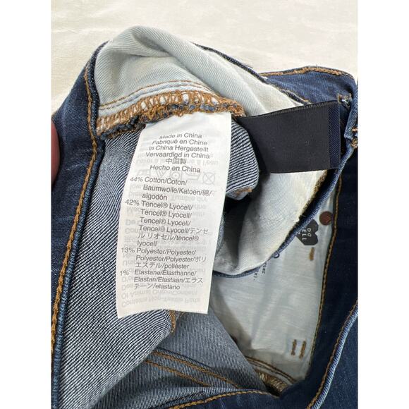 Madewell Mid Rise Skinny Jeans Larkspur Wash TENCEL Denim Cooler Weather - Picture 6 of 10